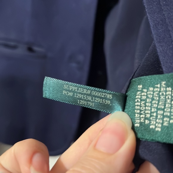 Ralph Lauren - Blue Blazer - Picture 3 of 4